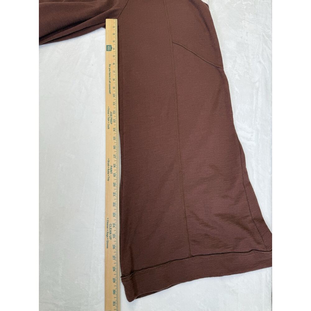 Free People Beach Pants Women’s Sz XS Brown Boho Wide Leg Drawstring - Picture 8 of 9